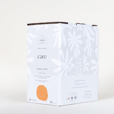 Hand soap 10 litre refill station blood orange, bergamot + sandalwood