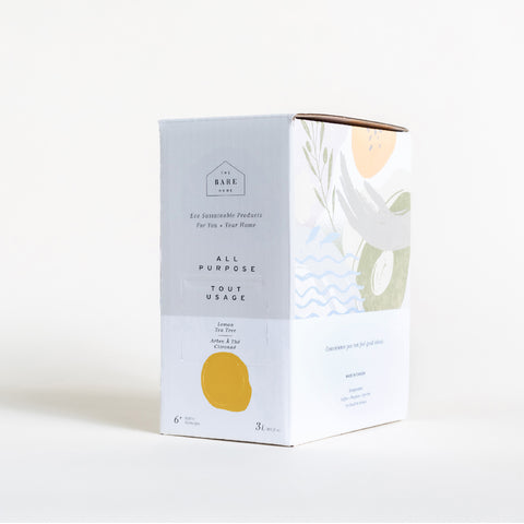 All purpose cleaner 3 litre refill box lemon tea tree