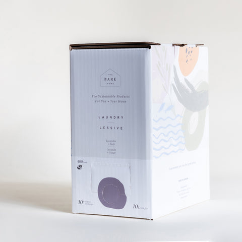 Lavender + Sage LAUNDRY DETERGENT 10L - Value eco-clean for Every Load