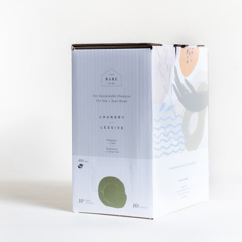 Laundry 10 litre refill station bergamot + lime
