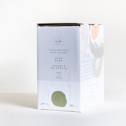 Dish soap 10 litre refill station bergamot + lime