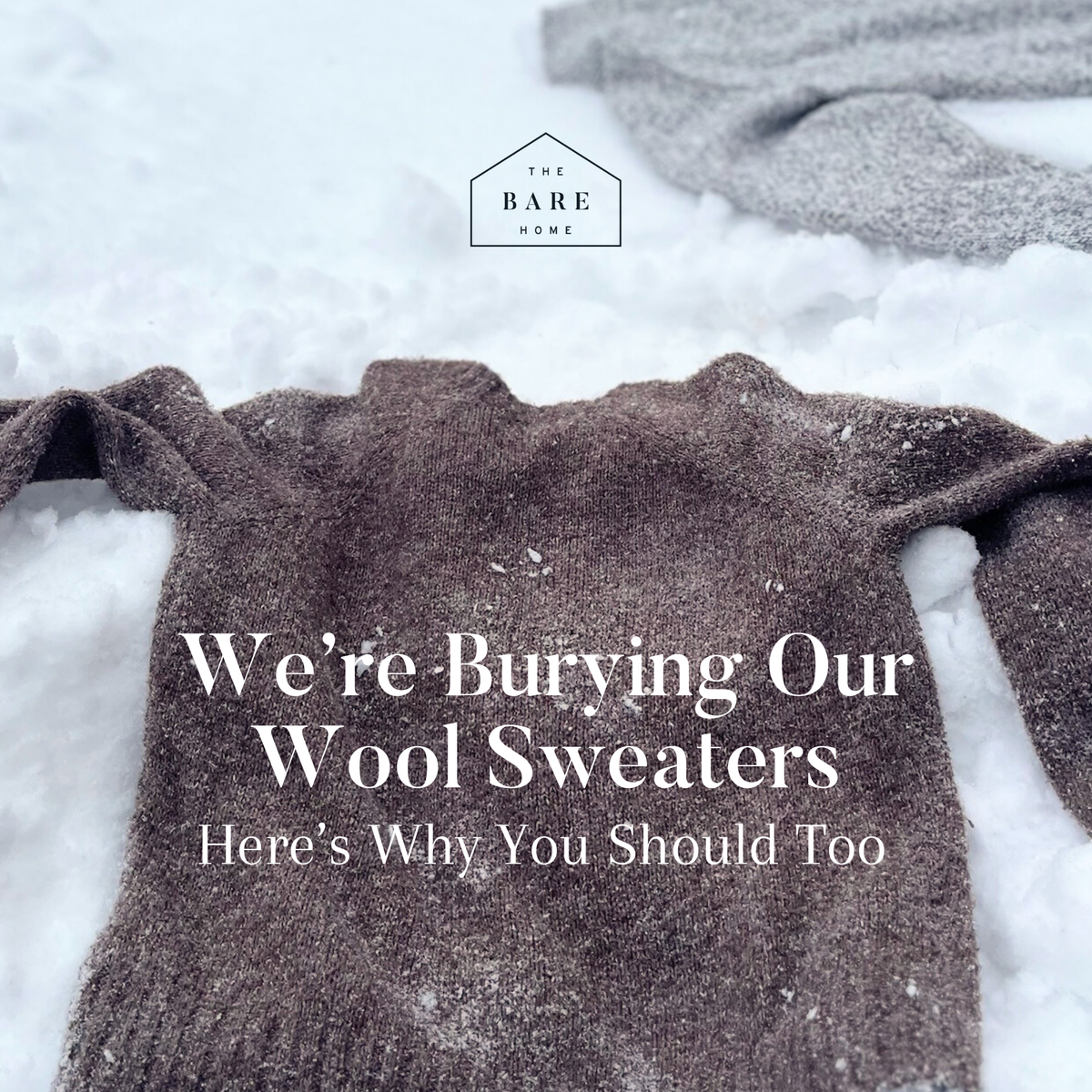 Snow Washing: Nature’s Zero-Waste Dry Cleaner