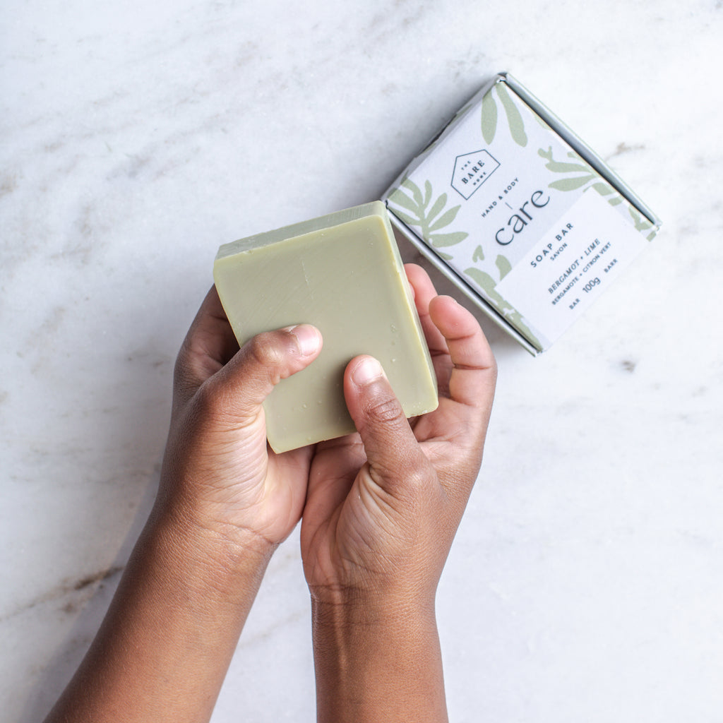 Hand & Body Bar Soap Bergamot + Lime