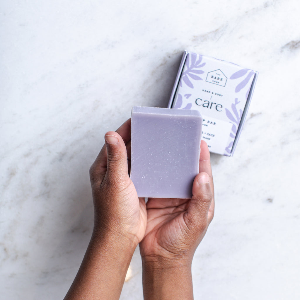 Hand & Body Bar Collection with Soap Tray