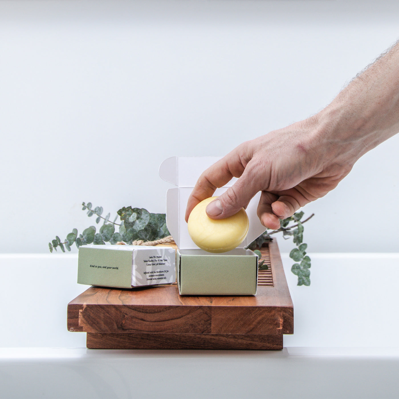 Shampoo Bar Blood Orange, Bergamot + Sandalwood