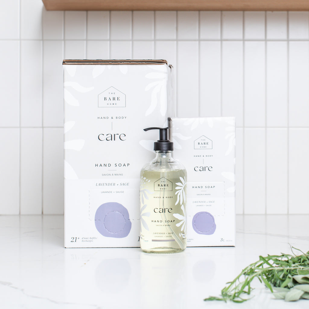 HAND SOAP 3 LITRE REFILL BOX LAVENDER + SAGE