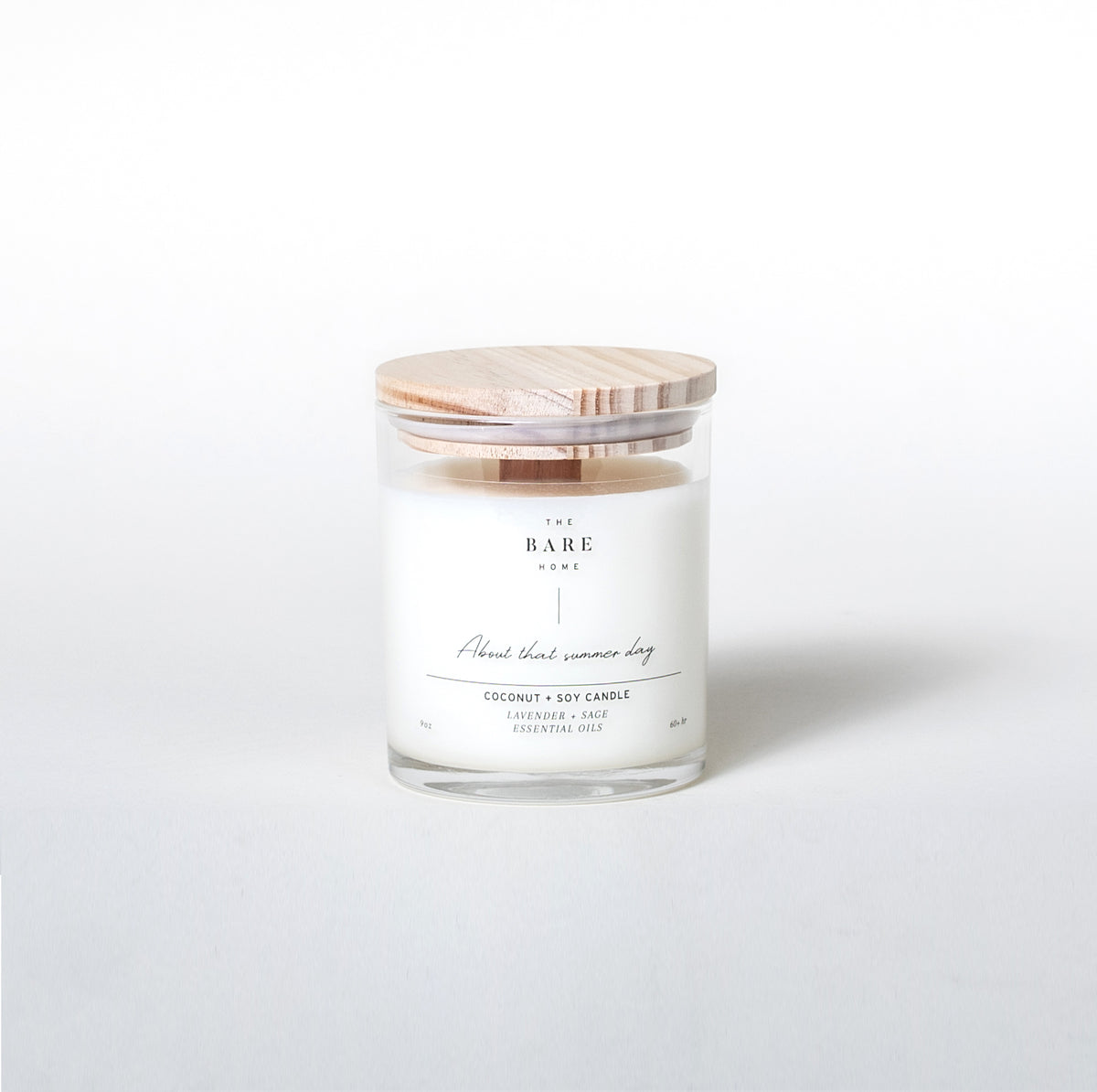 Candle About that summer day- Lavender + Sage
