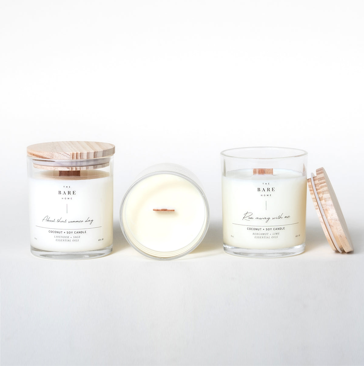 Complete candle collection