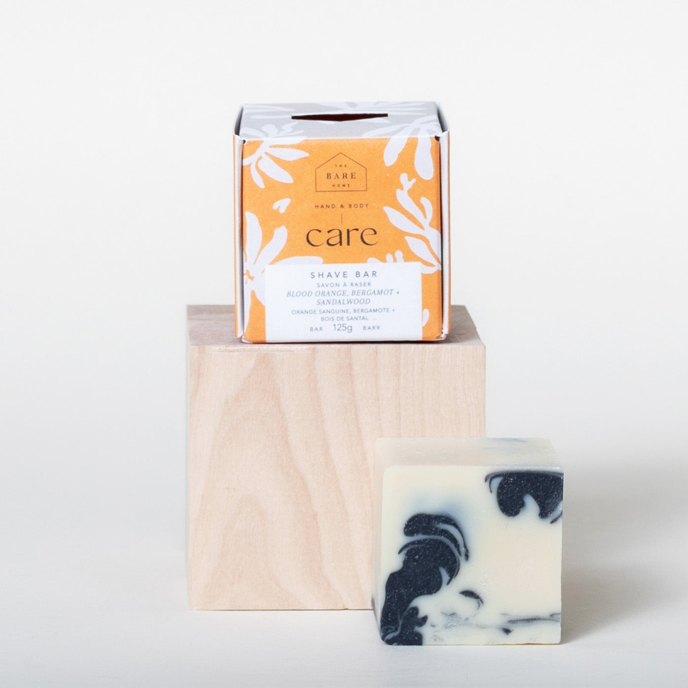 Shave Bar Blood Orange, Bergamot + Sandalwood