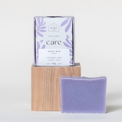 Hand + Body Bar Soap Lavender + Sage