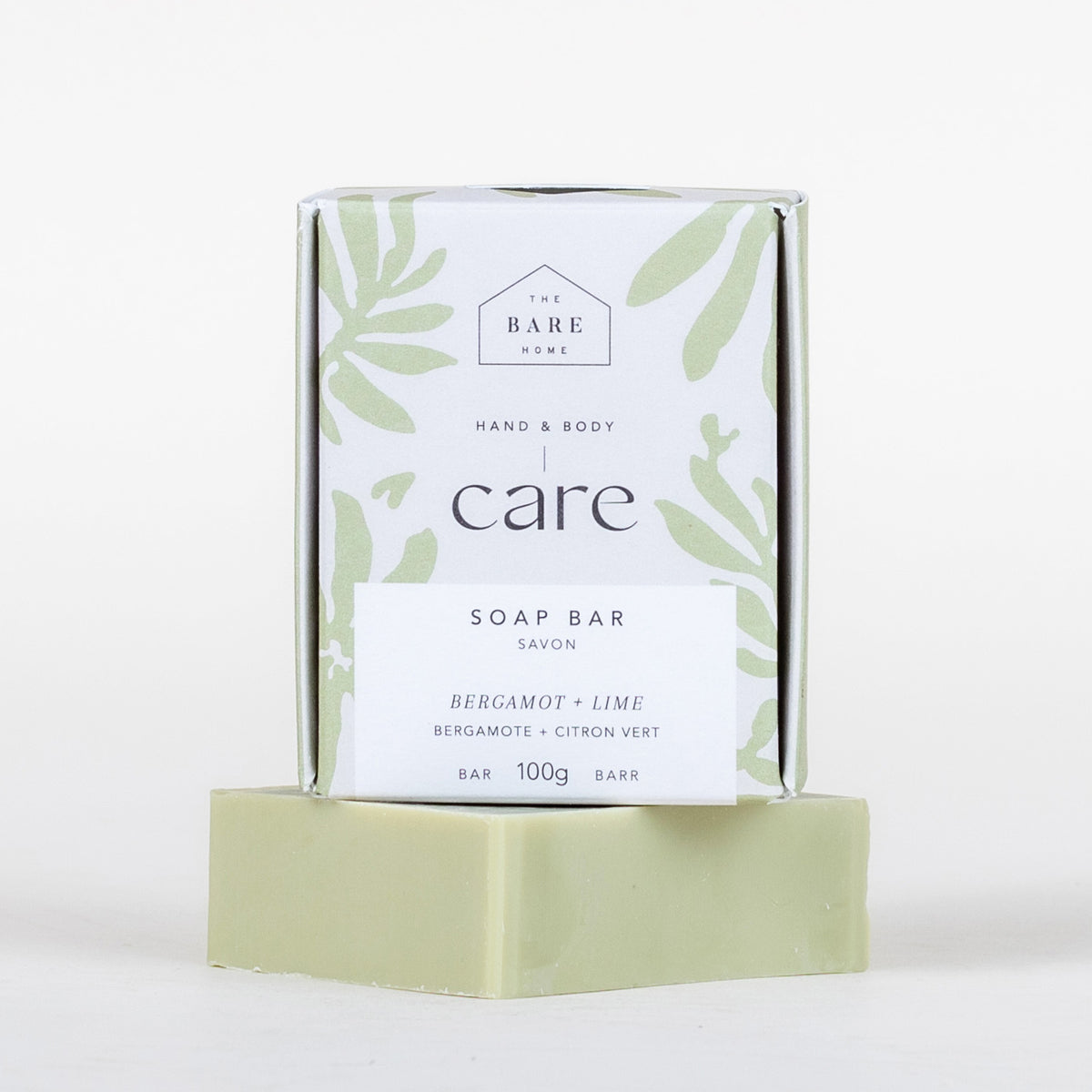 Hand & Body Bar Soap Bergamot + Lime
