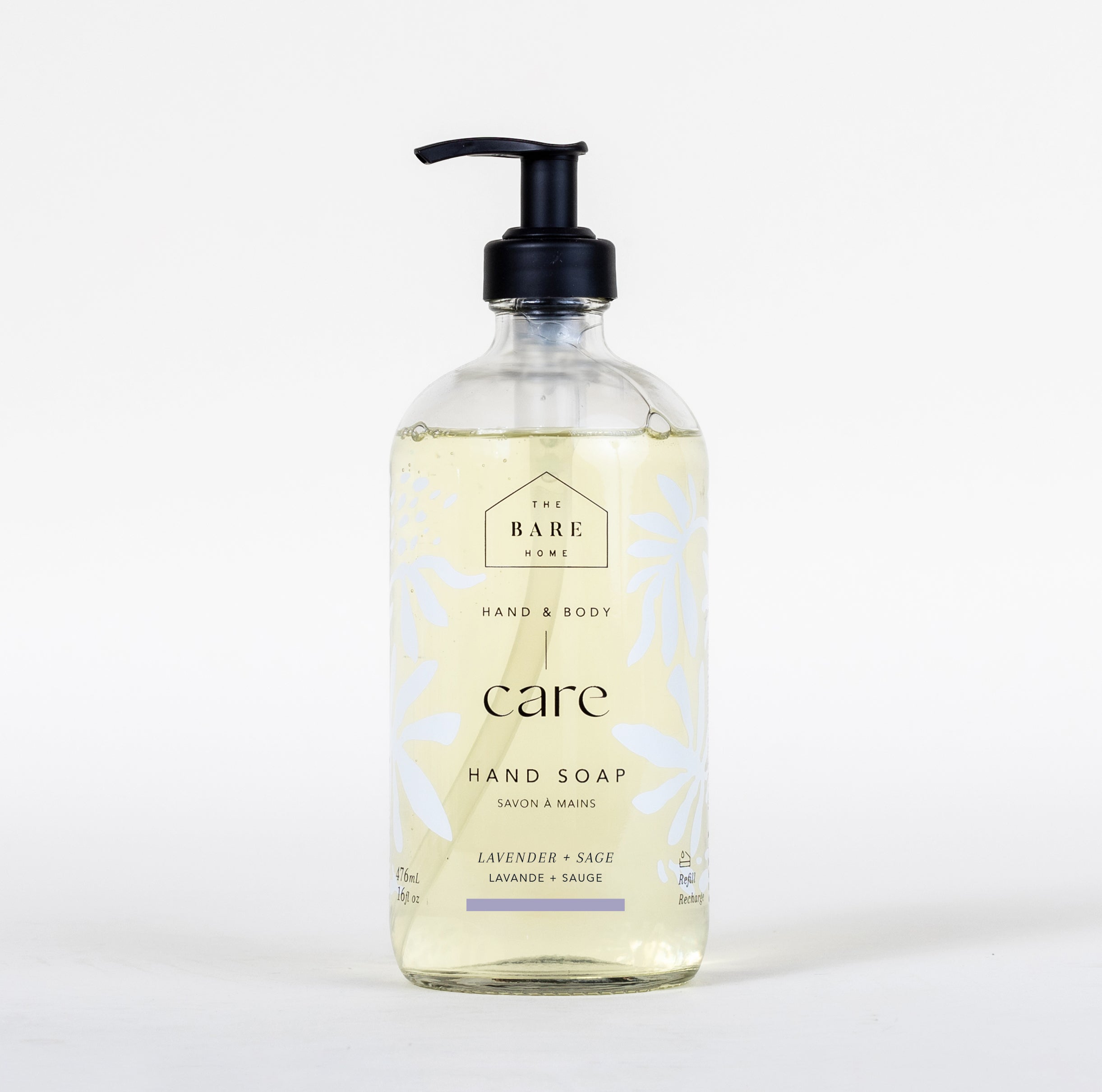 Lavender + Sage Hand Soap - Gentle Care with Vitamin E