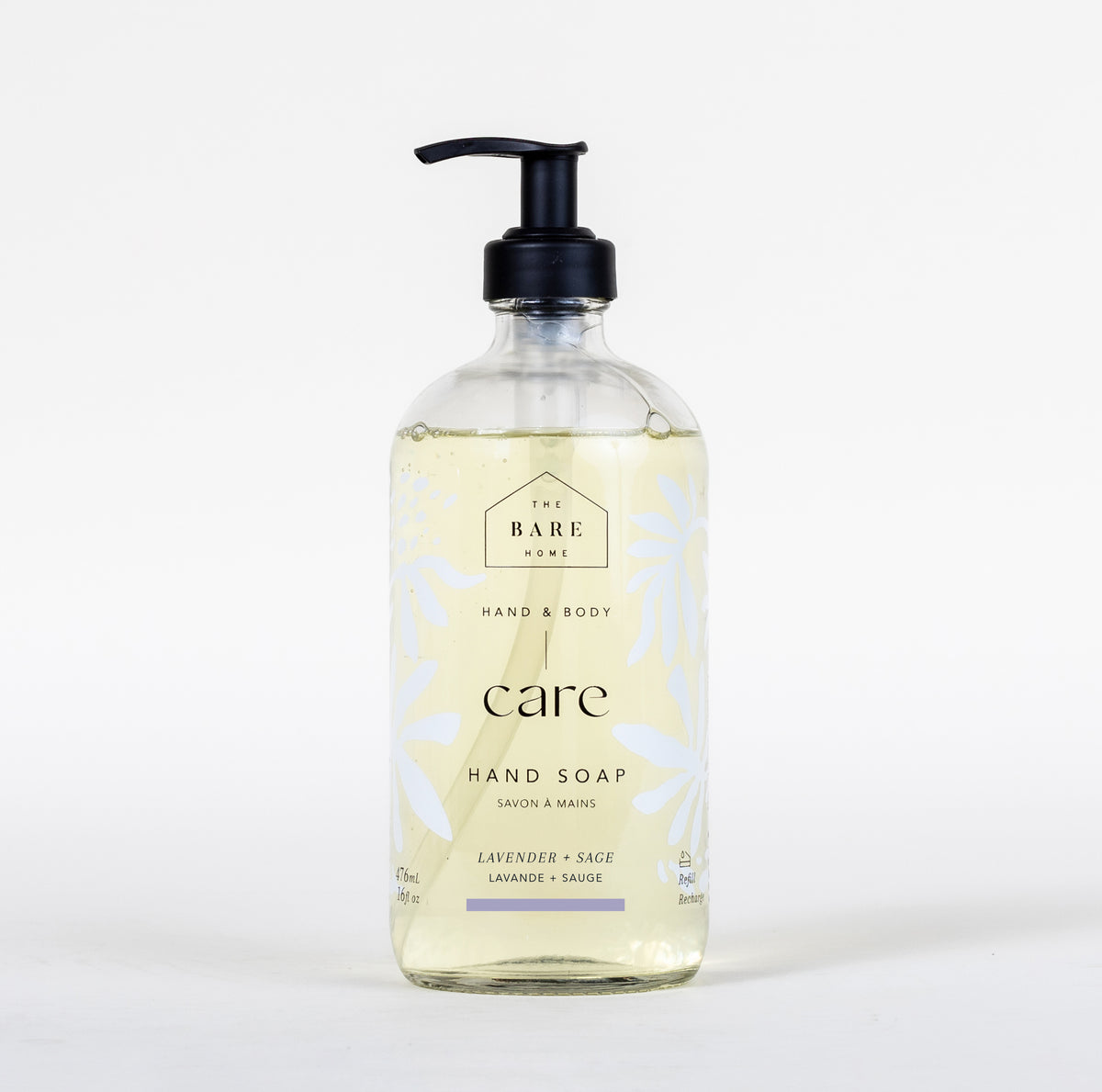 Lavender + Sage Hand Soap - Gentle Care with Vitamin E