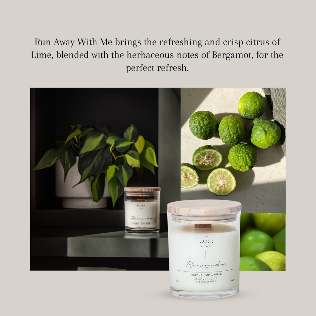 Candle Run Away With Me - Bergamot + Lime
