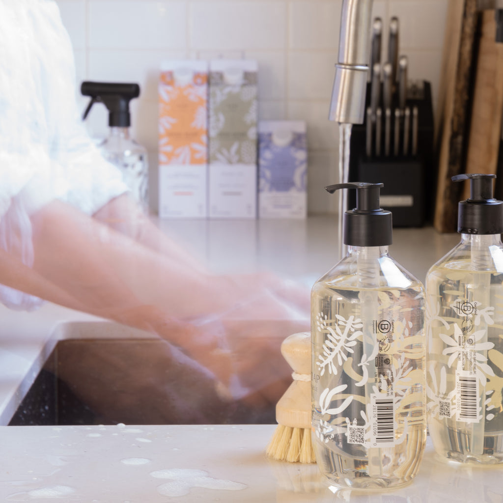 DISH SOAP Bottle - Bergamot + Lime