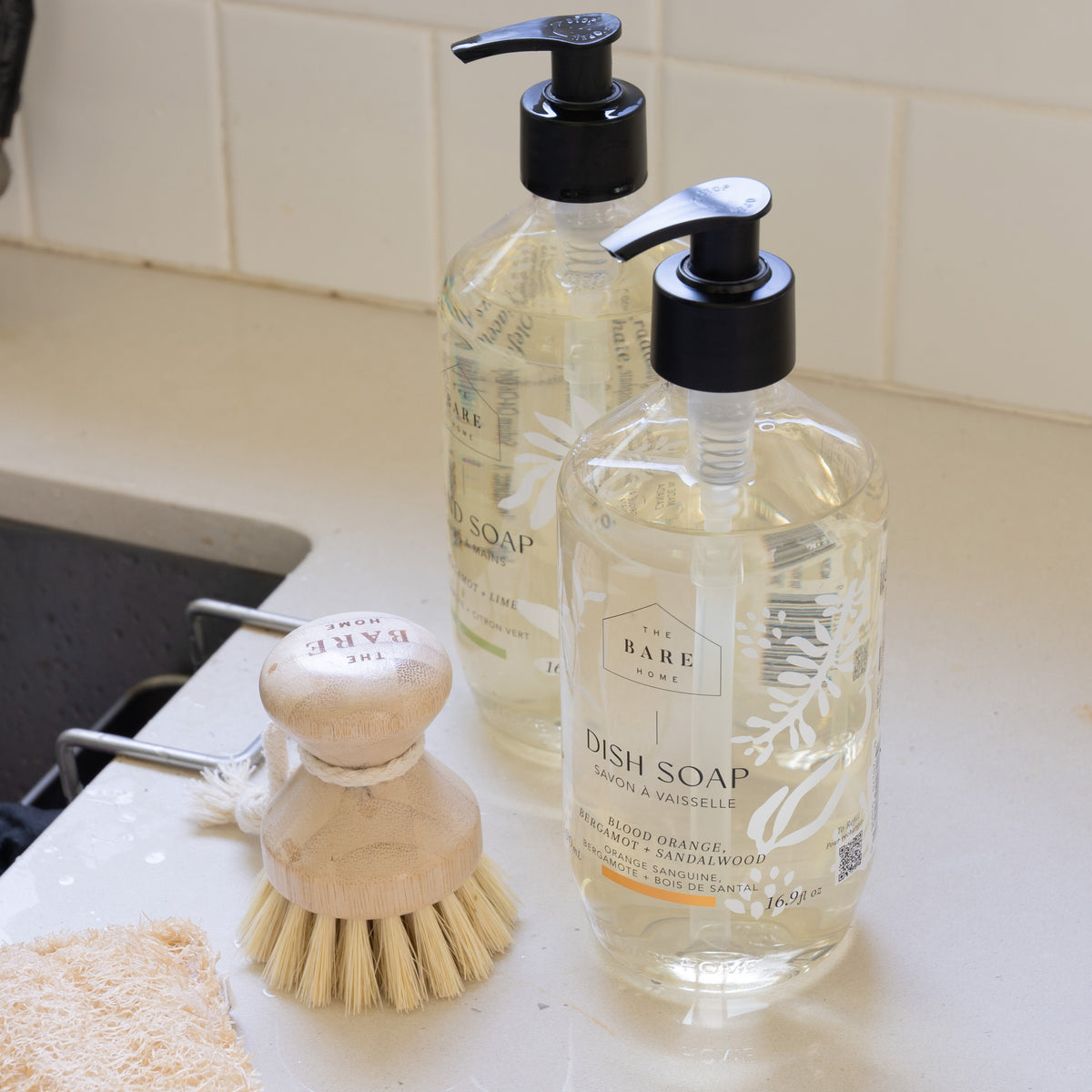 DISH SOAP Bottle - Blood Orange, Bergamot + Sandalwood