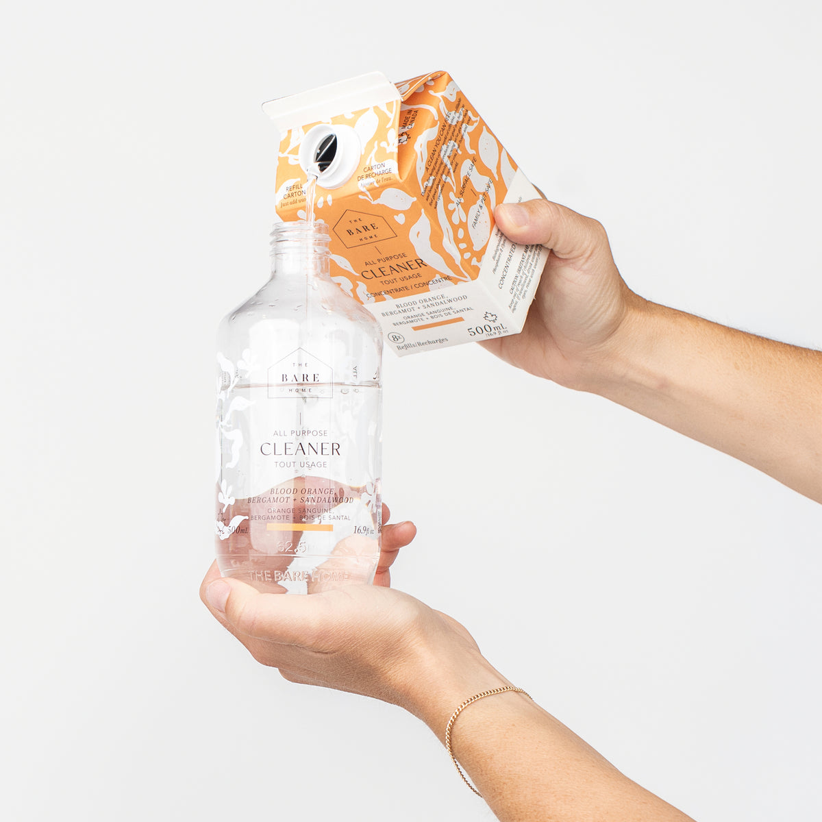 ALL PURPOSE CLEANER Bottle - Blood Orange, Bergamot + Sandalwood