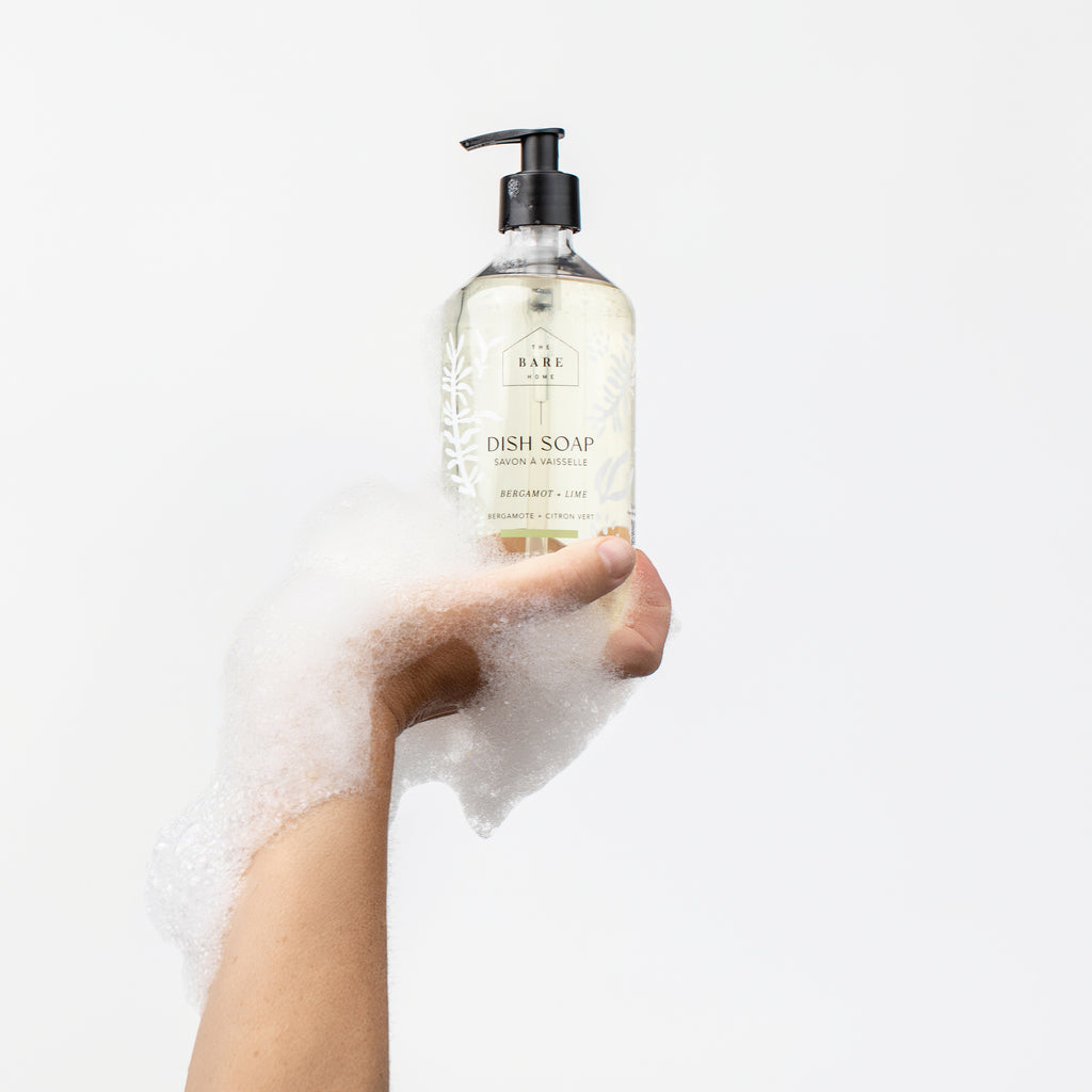 DISH SOAP Bottle - Bergamot + Lime