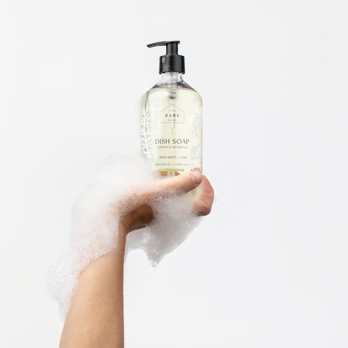 DISH SOAP Bottle - Bergamot + Lime