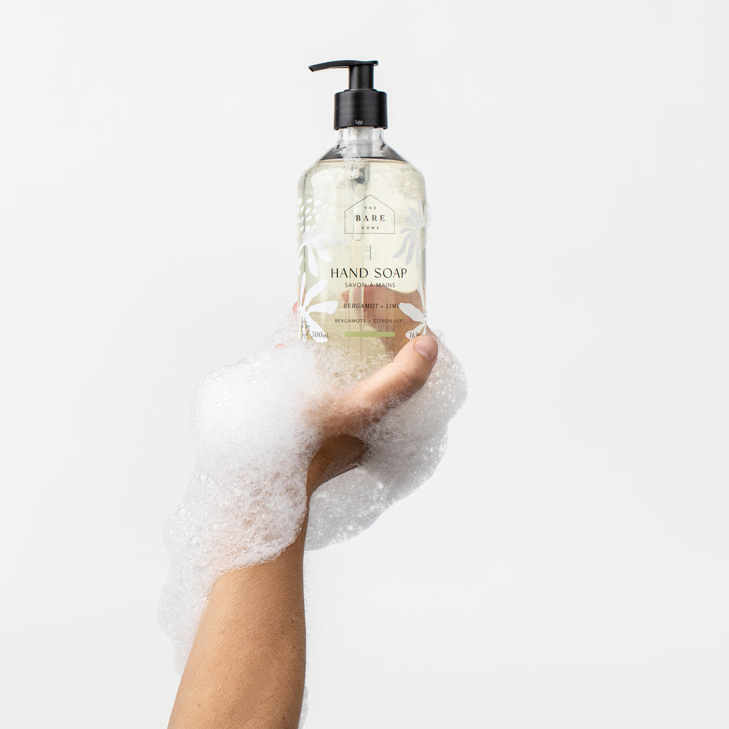 HAND SOAP bottle - Bergamot + Lime