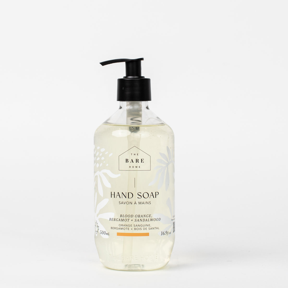 HAND SOAP bottle - Blood Orange, Bergamot + Sandalwood