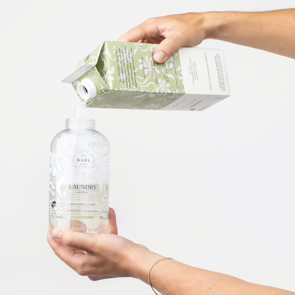 LAUNDRY DETERGENT Bottle - Bergamot + Lime