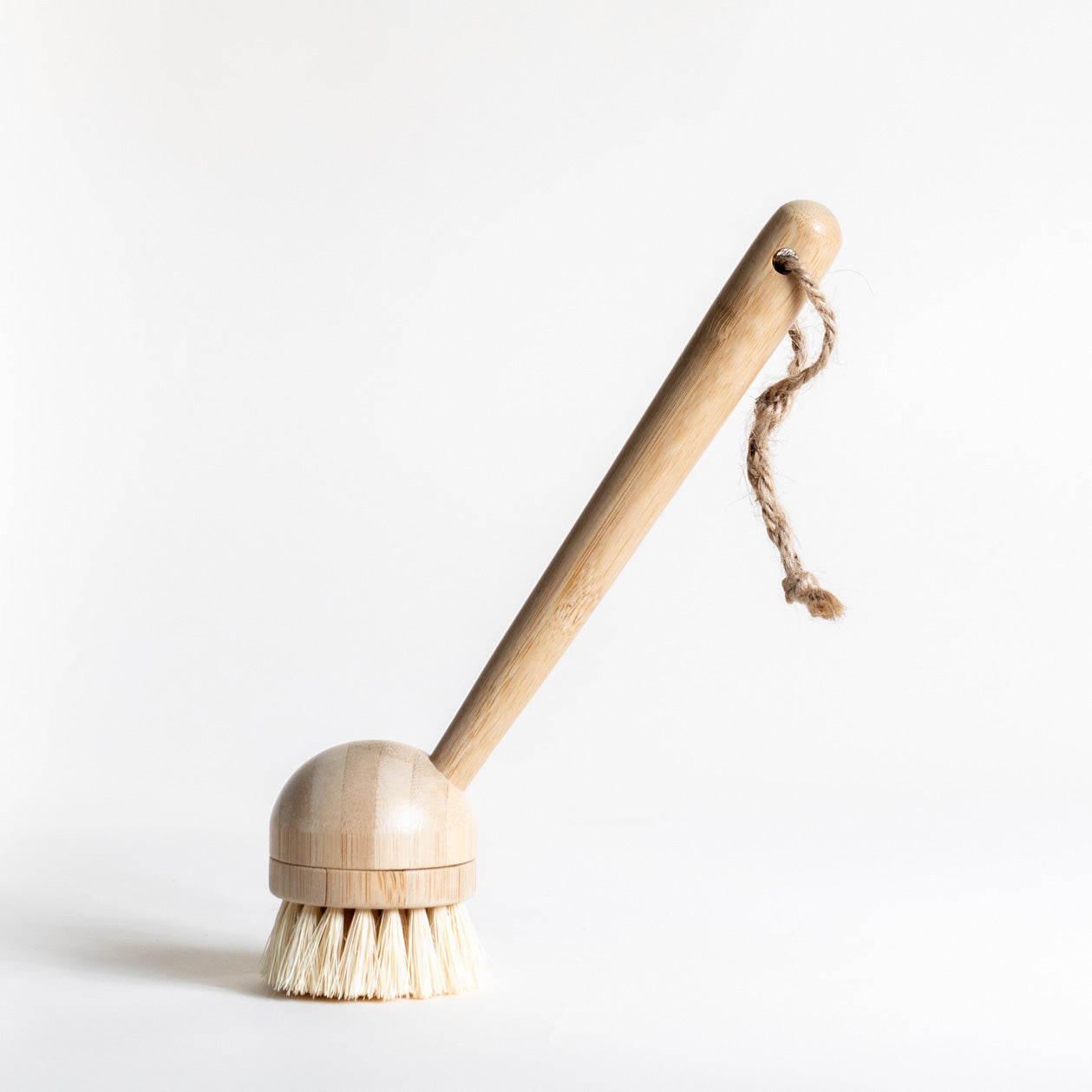 Natural + Sustainable Dish Brush with long handle