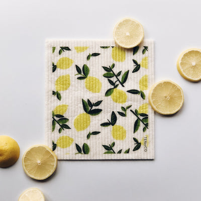 Sustainable Lemon Sponge Cloth
