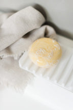 White self-draining silicone soap tray
